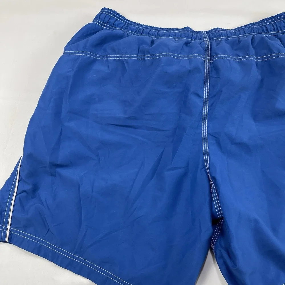 Speedo Swim Trunks Mens Size XL Blue Board Shorts Bathing Suit Lined